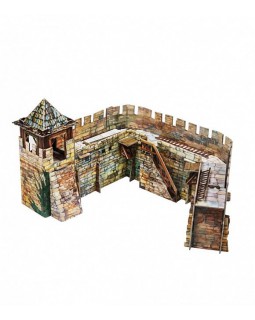Крепостная стена. Средневековый город