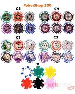 Фабрика Покера: Набор из 200 фишек для покера с номиналом CPPS200-foto4