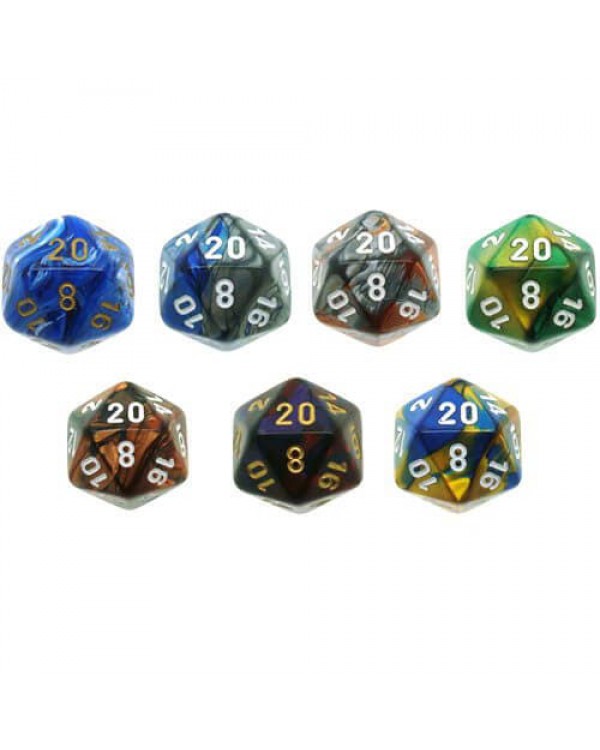 Кубик D20 "Gemini" в асс.