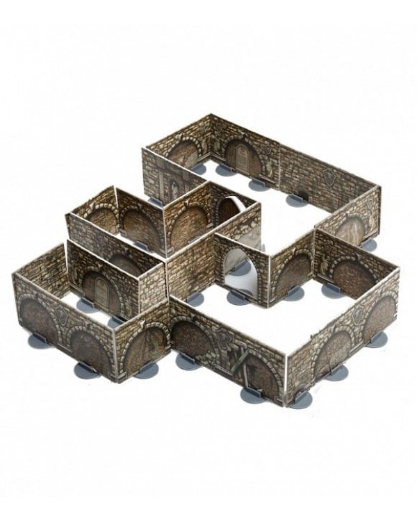 Подземелье. Стены на подставках Подземелье. Стены на подставках