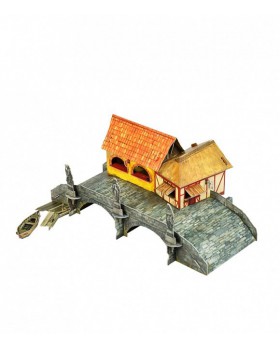 Торговый мост. Средневековый город Торговый мост. Средневековый город