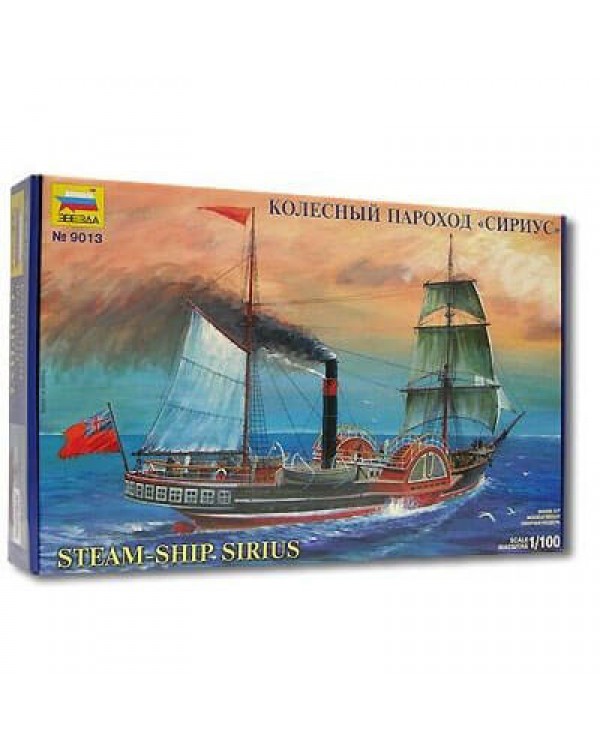 Колесный пароход "Сириус" Колесный пароход "Сириус"