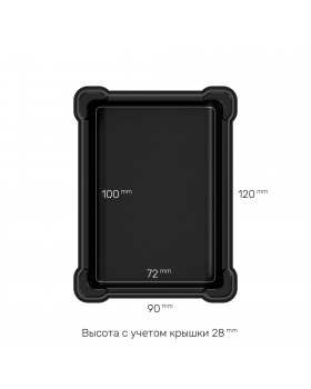 UTS Token ONE. Черное основание. Модуль под малые компоненты (1 секция).-foto2